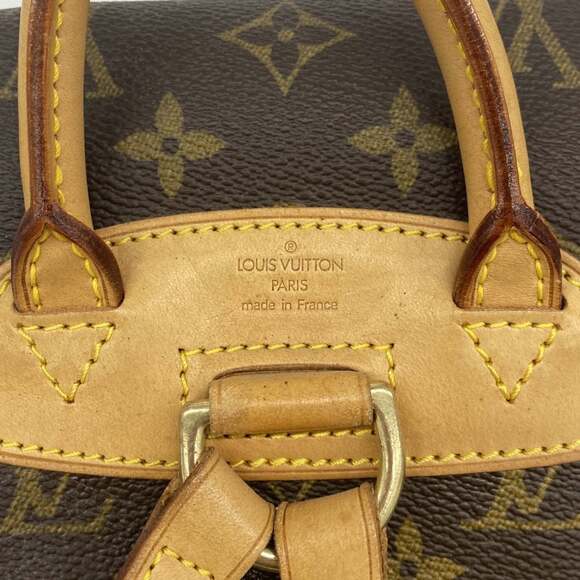 LOUIS VUITTON Authentic Brown Monogram Backpack main image 13